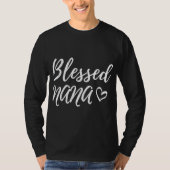 Selig Nana Oma Weihnachtsfamilie Matching T-Shirt (Vorderseite)