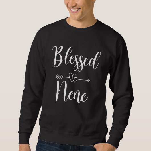 Selig Nene Großmutter-Muttertag Sweatshirt (Vorderseite)