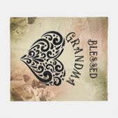 Selig Oma Fleecedecke (Vorderseite (Horizontal))