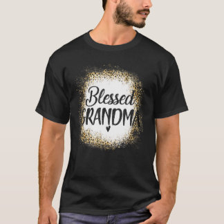Selig Oma Leopard Beste Mama je Mutter T-Shirt