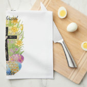 Selig Osterfest Geschirrtuch (Viertel Falte)