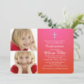 Selig Sakrament Religious Foto Einladung (Stehend Vorderseite)