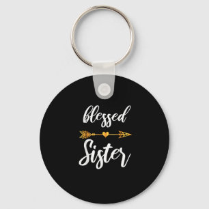 Selig Schwester Shirt Girls Frauenfamilie Thanksgi Schlüsselanhänger