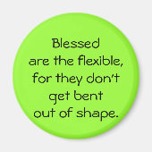 Selig sind die Flexiblen Magnet (Vorne)