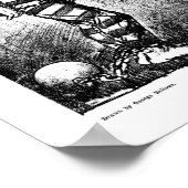 Selig sind die Friedensstifter Poster (Ecke)