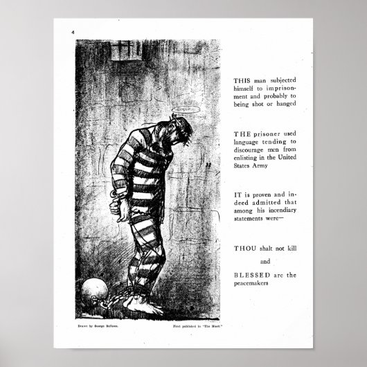 Selig sind die Friedensstifter Poster (Vorne)