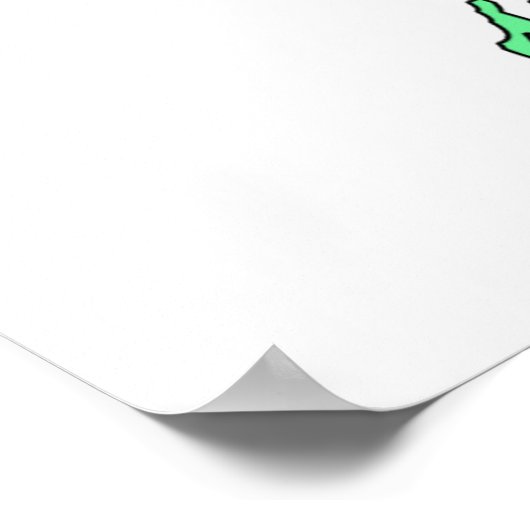 Selig sind die Friedensstifter Poster (Ecke)