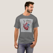 Selig sind die Herzschrittmacher T-Shirt (Vorne ganz)