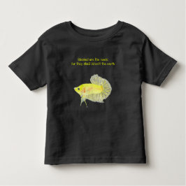 Selig sind die Meek Fish Kleinkind T - Shirt