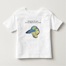 Selig sind die Meek Fish Kleinkind T - Shirt