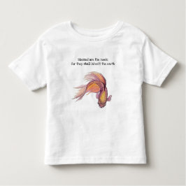 Selig sind die Meek Fish Kleinkind T - Shirt