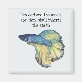 Selig sind die Meek Fish Magnet