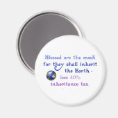 Selig sind die Meek Magnet (Vorderseite/Rückseite)