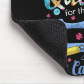 Selig sind die Quilter für sie werden Piecemaker Mousepad (Ecke)