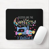 Selig sind die Quilter für sie werden Piecemaker Mousepad (Mit Mouse)