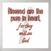 Selig sind die reinen Herzen Poster (Vorne)