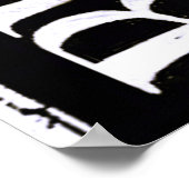 Selig sind die Weißen Poster (Ecke)