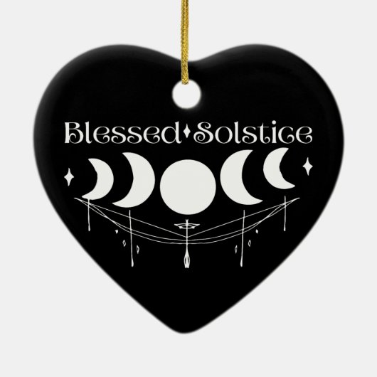 Selig Solstice Keramik Ornament (Hinten)