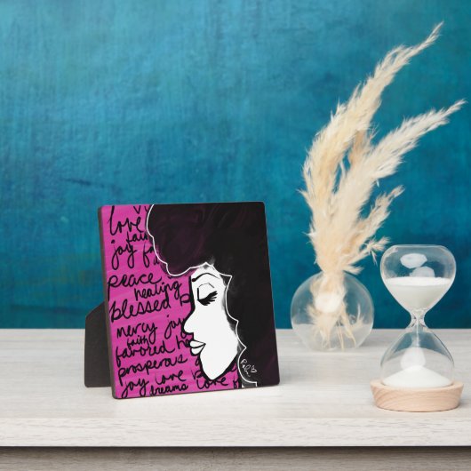 Selige Friedenspest mit Easel Fotoplatte (InSitu)