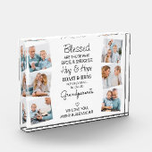 Selige Großeltern zitieren 6 Bildkollektion Fotoblock (Links)