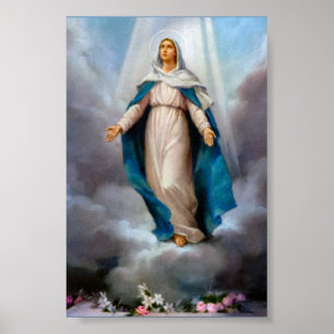 Selige Jungfrau Maria Poster