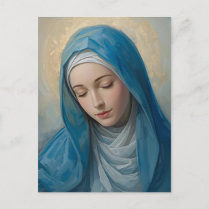 Selige Jungfrau Maria Postkarte