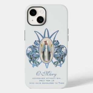 Selige Jungfrau Maria Religiöse Vintage Katholisch Case-Mate iPhone 14 Hülle