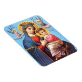 Selige Jungfrau Maria und Säugling Kind Jesus Magnet (Rechte Seite)
