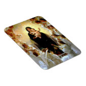 Selige Jungfrau Maria und Säugling Kind Jesus Magnet (Rechte Seite)