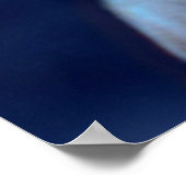 Selige Jungfrau Maria und Säugling Kind Jesus Poster (Ecke)