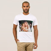 Selige Jungfrau Maria und Säugling Kind Jesus T-Shirt (Vorne ganz)