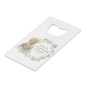 Selige Jungfrau Mary Fatima Religiöse Katholik Geldbeutel Flaschenöffner (Vorderseite Schrägansicht)