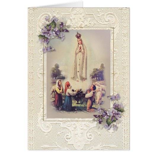 Selige Jungfrau Mary Immaculate Herz Fatima (Vorne)