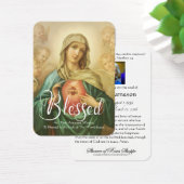 Selige Jungfrau Mary Katholic Beerdigung Gedenkstä (Schreibtisch)