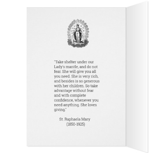 Selige Jungfrau Mary Katholische Religiöse Kinder (Innen (Links))