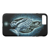 Selige Jungfrau Mary Lila Gebet Rosary Case-Mate iPhone Hülle (Rückseite (Horizontal))