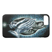 Selige Jungfrau Mary Lila Gebet Rosary Case-Mate iPhone Hülle (Rückseite (Horizontal))