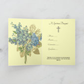 Selige Jungfrau Mary Spiritual Bouquet Gebete Karte (Innenseite)