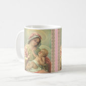 Selige Jungfrau Mary w child Jesus Tasse Geschenk (Vorderseite Links)