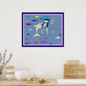 Selige Jungfrau Mermaid Poster (Küche)