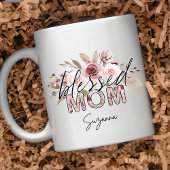 Selige Mama Blumenmüttertagskaffee Tasse