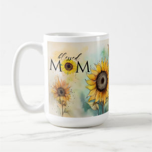 Selige Mama Sonnenblume Tasse Geschenk Mutter Mama