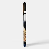 Selige Mutter und Christkind Mit Monogramm Case-Mate iPhone Hülle (Rückseite / Links)