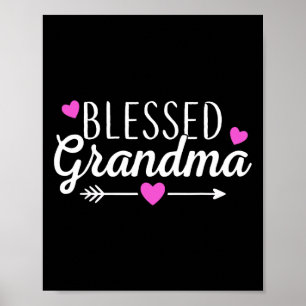 Selige Oma für Niedliche Großmütter Poster