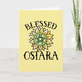 Selige Ostara Karte
