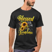 Seligen, die Bezeichnung Oma Sunflower Oma 2 T-Shirt (Vorderseite)