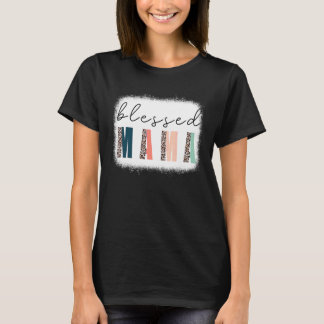 Seligen Mama Bleached Mama Leopard T-Shirt