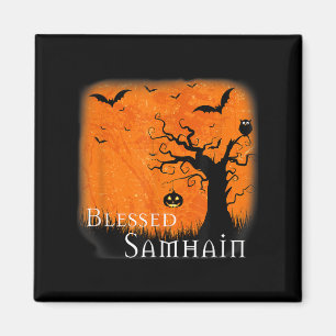 Seligen Samhain Wiccan Celtic Pagan Halloween Witc Magnet