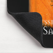 Seligen Samhain Wiccan Celtic Pagan Halloween Witc Mousepad (Ecke)
