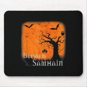 Seligen Samhain Wiccan Celtic Pagan Halloween Witc Mousepad